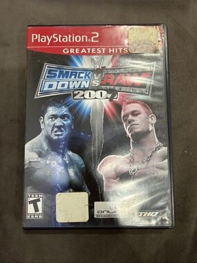 WWE SmackDown vs. Raw 2007 (WWE) - Blue & Red Cover
